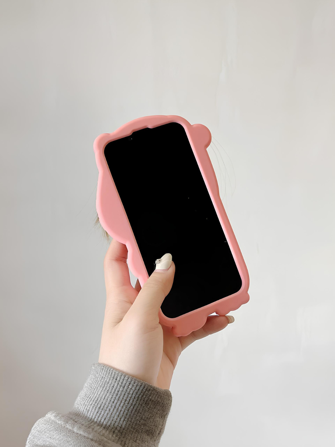 3D чехол Бобра с волосами для iPhone 13 14 15 16 17 18 PRO MAX