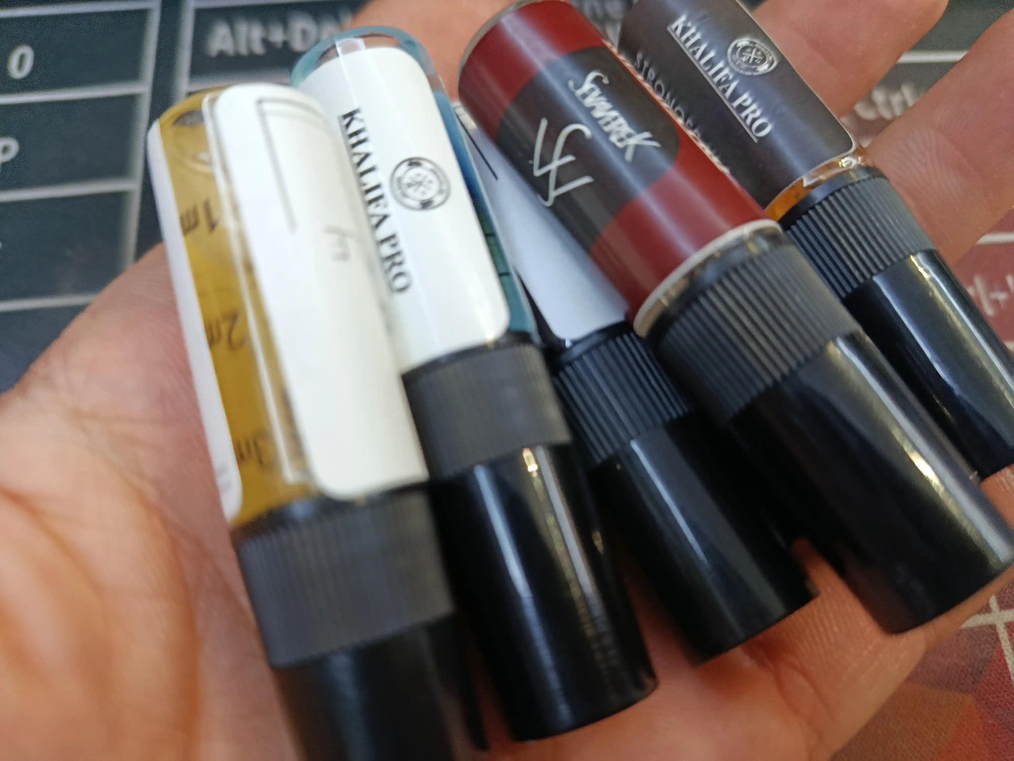 Erkaklar uchun sovg'a: atirlar to'plami 5 tasi 1 da — Ganymede, Black Afgano, Creed, 10 ml