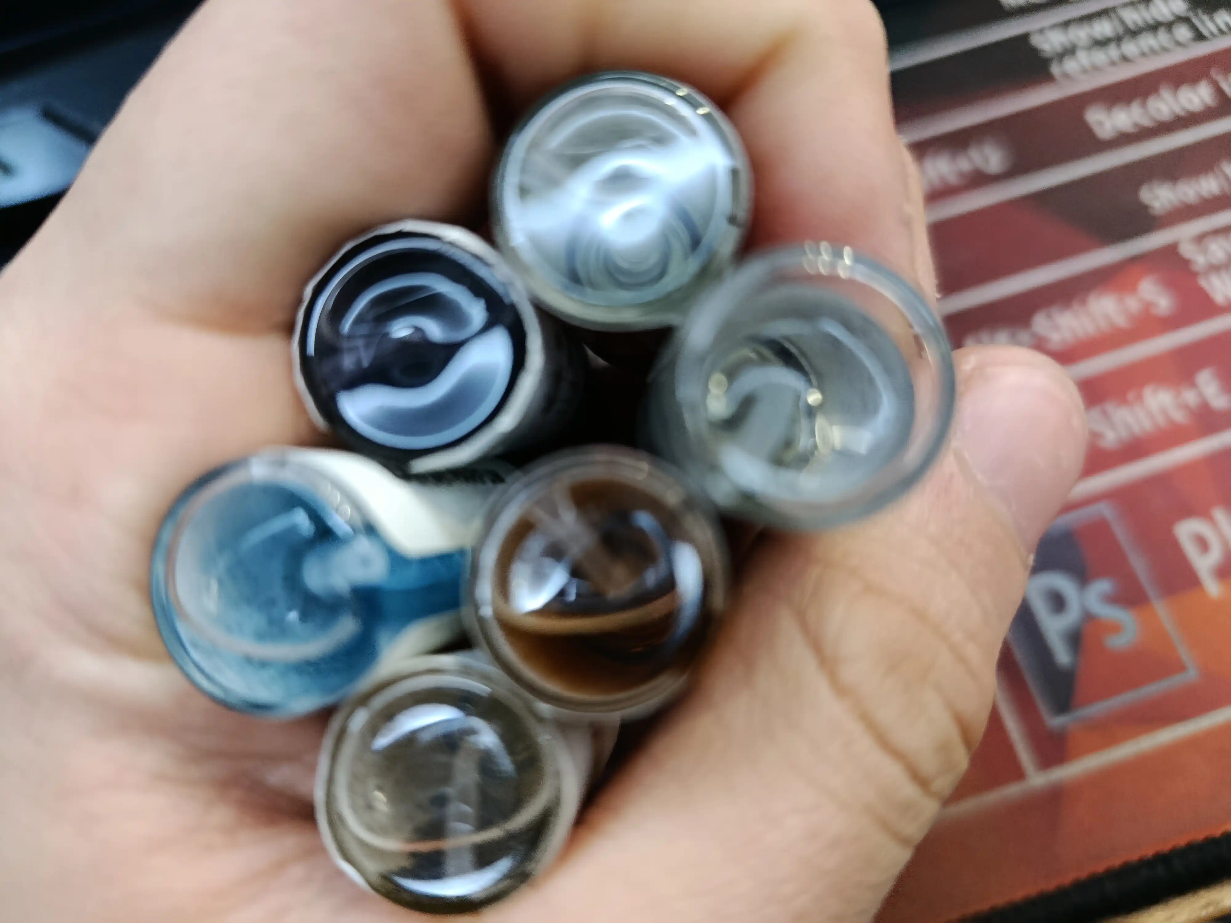 Erkaklar uchun sovg'a: atirlar to'plami 5 tasi 1 da — Ganymede, Black Afgano, Creed, 10 ml