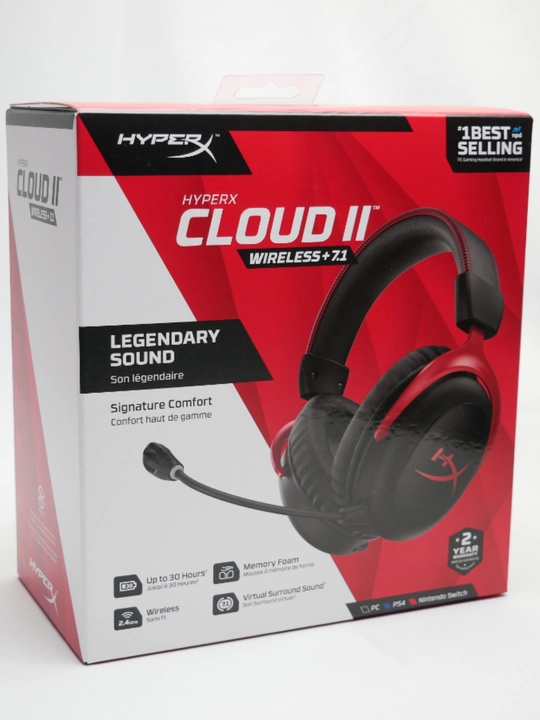 HyperX Cloud II — geymerlar uchun qulay va kuchli ovozli naushnik