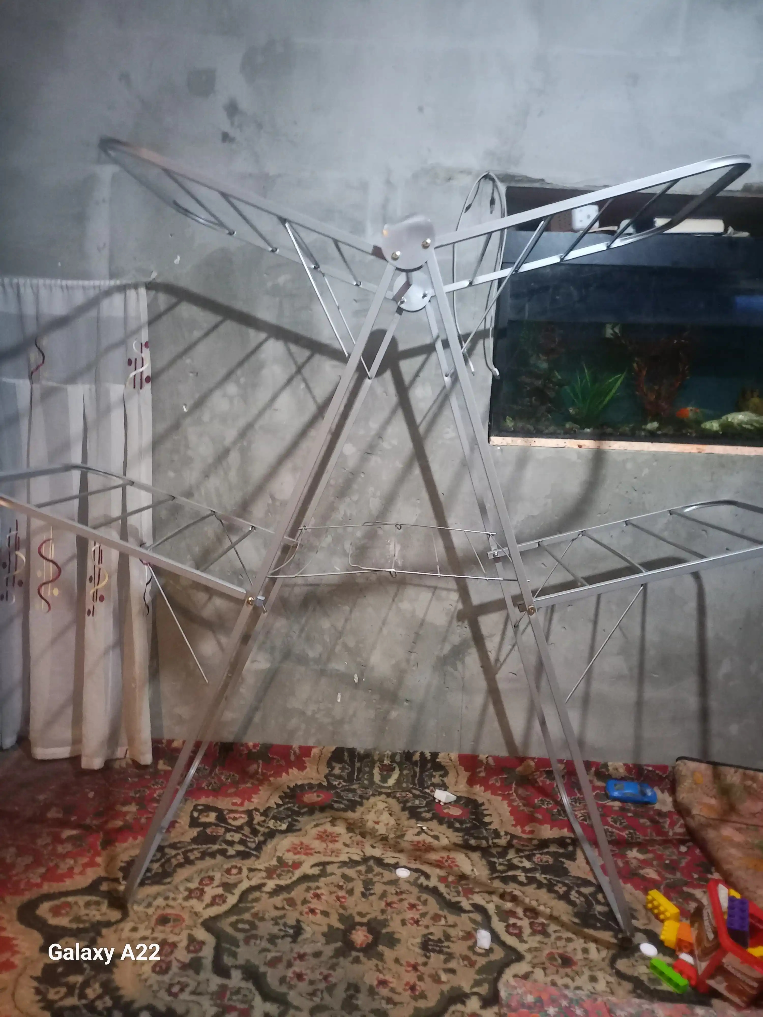 Сушилка для белья из нержавеющей стали, вмещает до 30 кг, 2-этаж