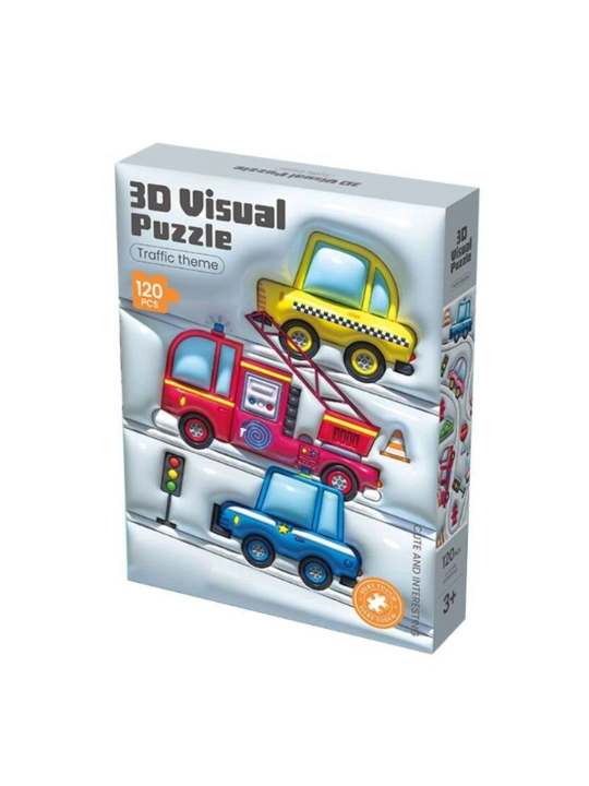 120 ta detalga ega 3D pazl, shirinliklar mavzusi bilan