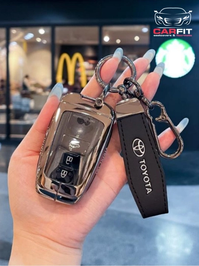 Защитный чехол для ключей, пульта от Toyota — CARFIT-TOYOKALIT-ЧЕРНСТЕ