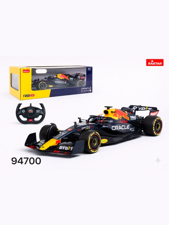 №94700 Oracle Red Bull Racing Formula 1 avtomobilining radio bilan boshqariladigan modeli - 