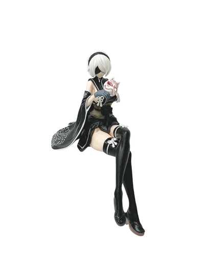 Аниме фигурка 2B / A2 NieR: Automata, игровая, коллекционная — AKIBA-NIER-ЗЕЛЕН