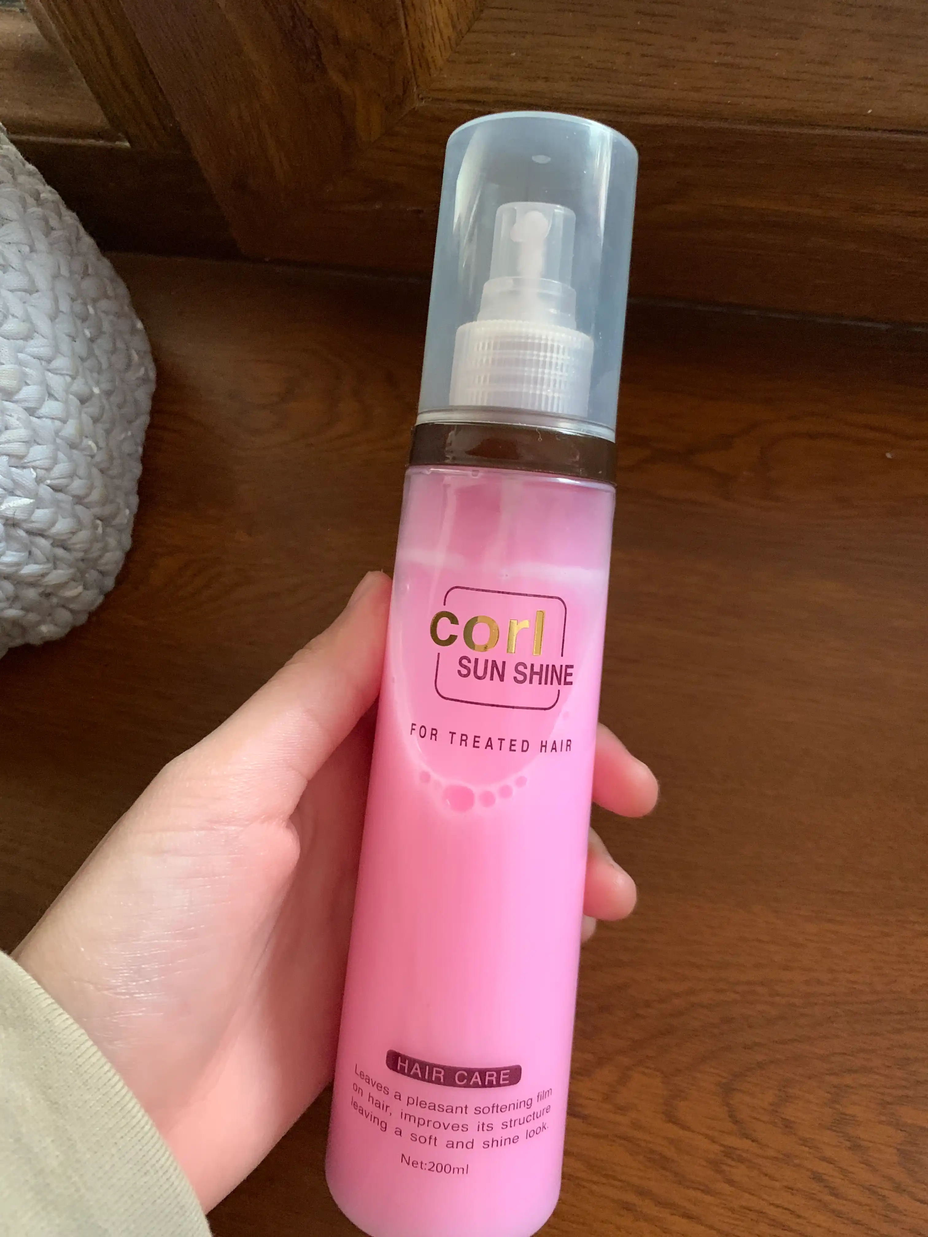 Namlantiruvchi sprey-mist Corl Sun Shine keratin va pantenol bilan 200 ml