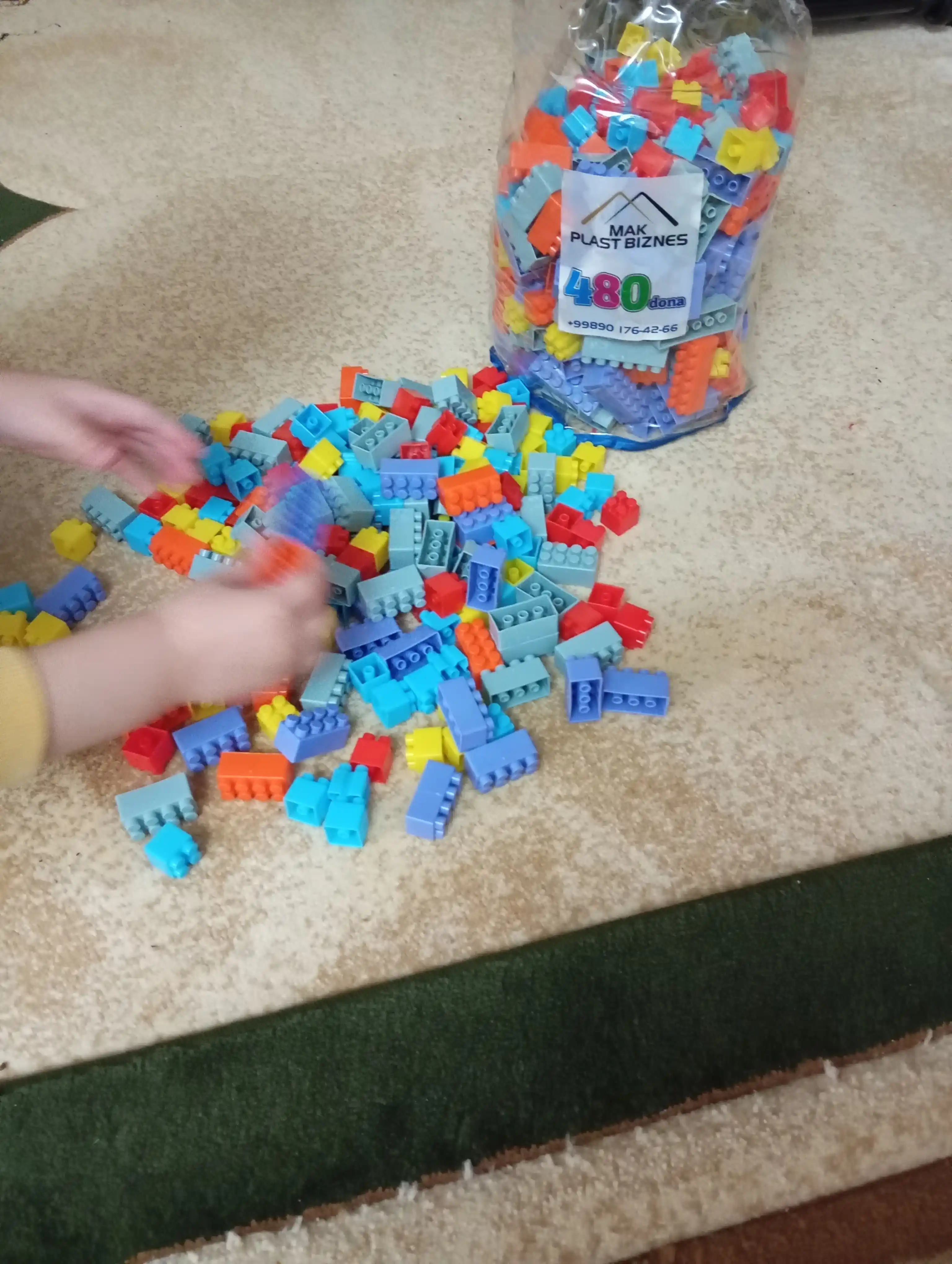 Конструкторы LegoZavr в мешочках