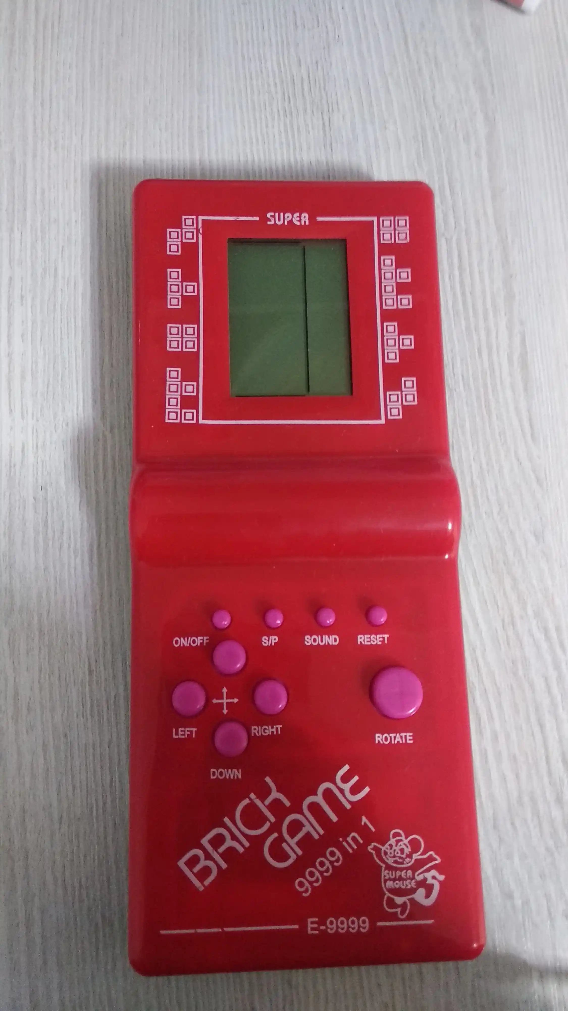Tetris o'yinchoq elektron, klassik, batareya bilan ishlaydigan, bolalar va kattalar uchun