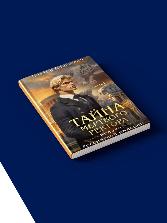 Книга "Тайна мертвого ректора. Книга1" зарубежная литература 