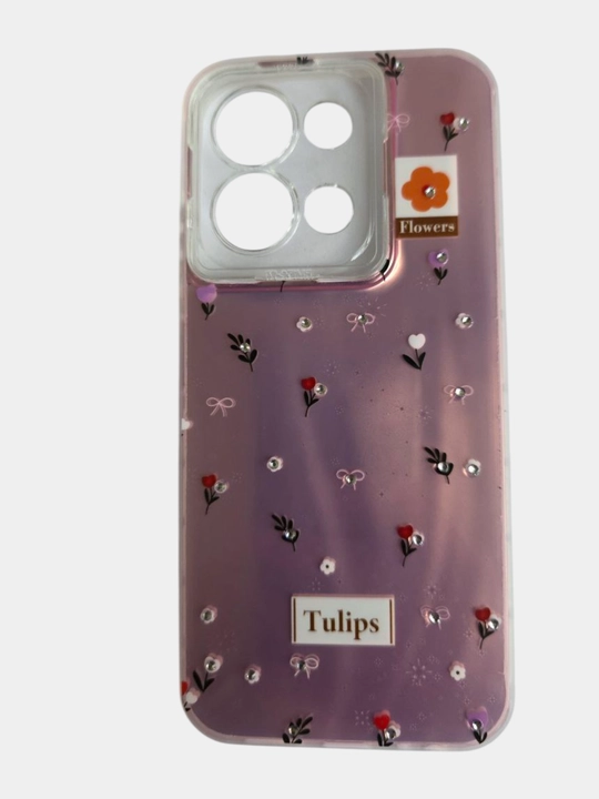 Redmi smartfoni uchun Tulips dizayndagi himoya g‘ilofi