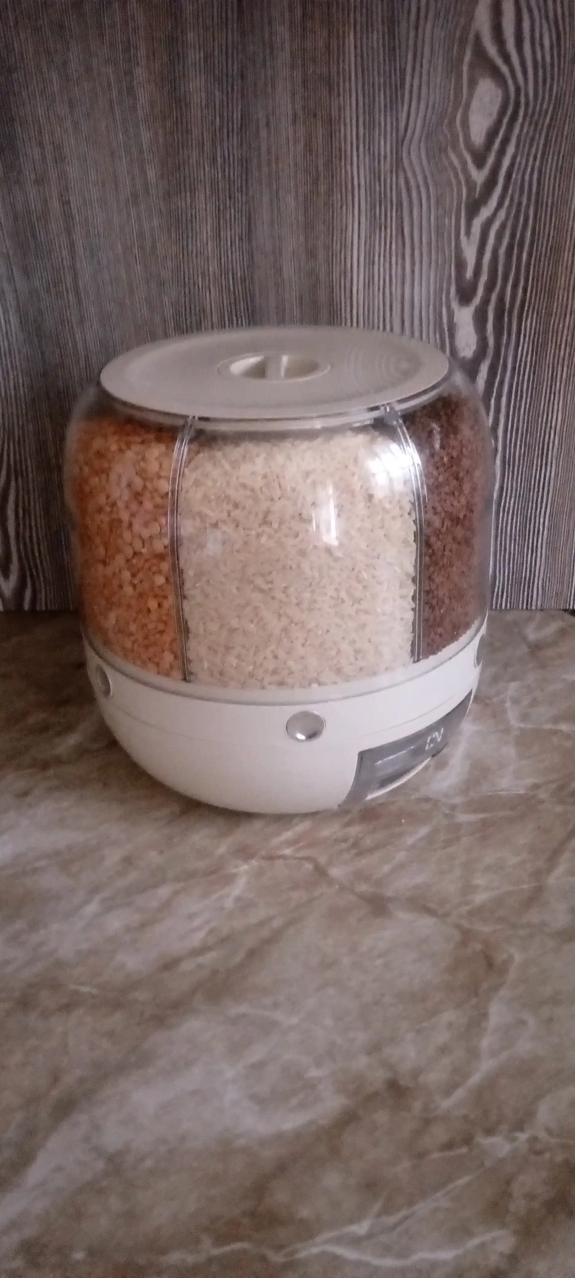 Органайзер для кухни, диспансер для сыпучих продуктов, 6 отсеков