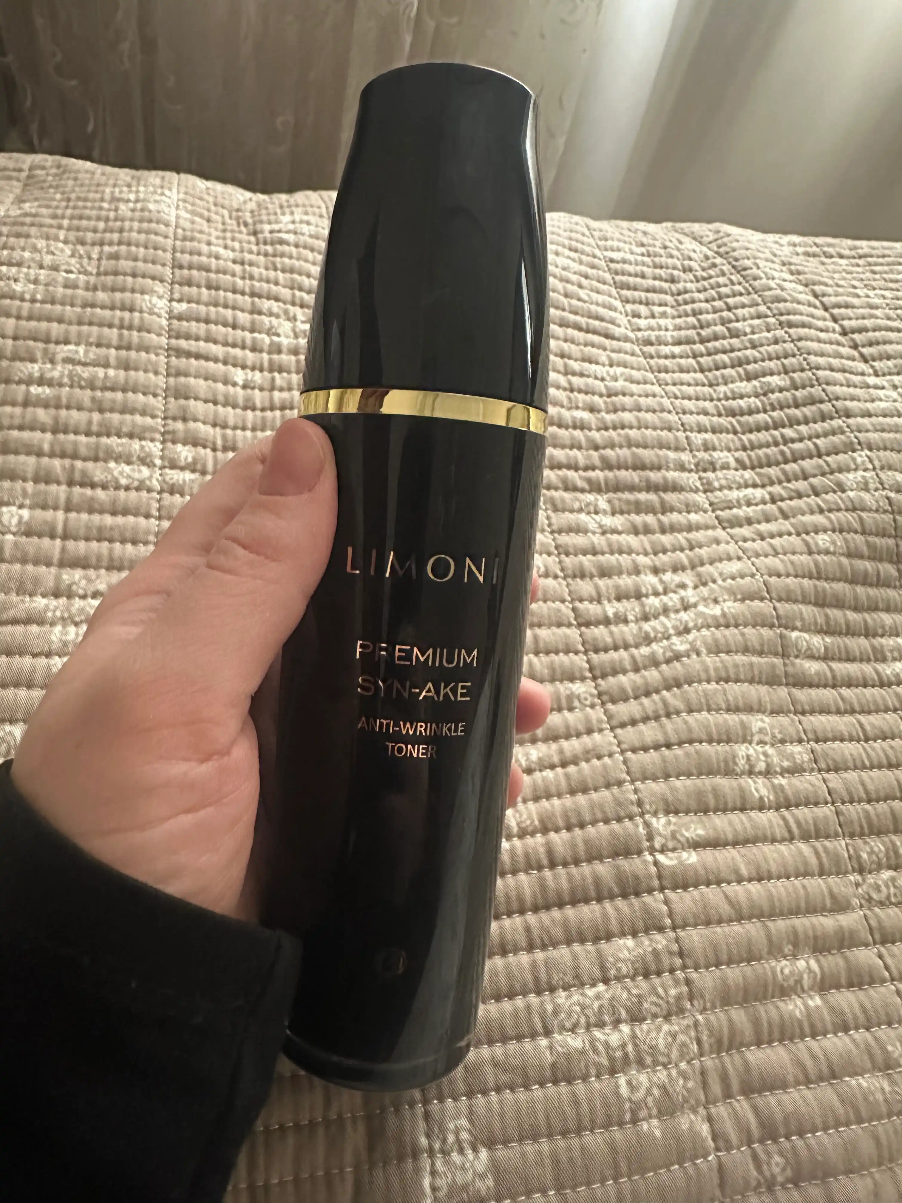 Yuz uchun yoshga qarshi toner LIMONI Syn-Ake Anti-Wrinkle, ilon zahri bilan, 120 ml