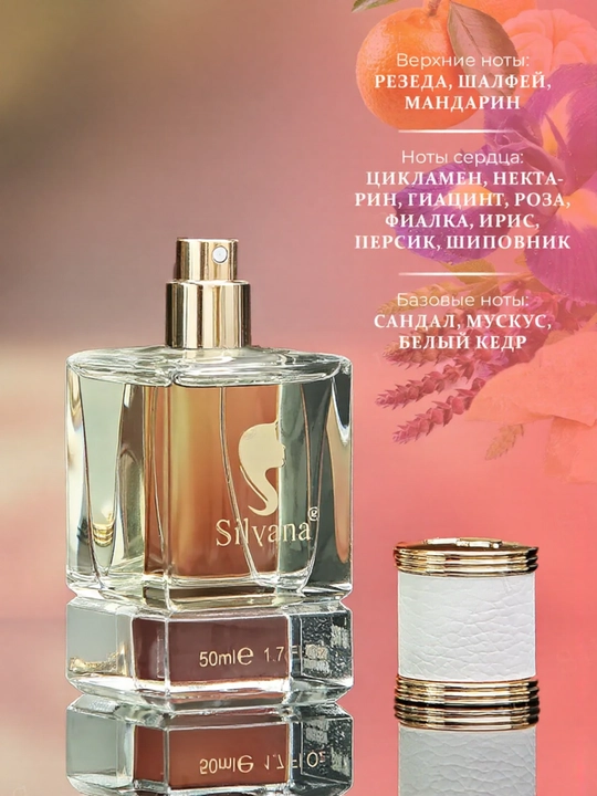Parfyumlangan suv SILVANA W303, Burberry Weekend, 50 va 18 ml