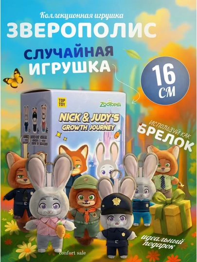 Коллекции Labubu Zootopipia наборы мягких игрушек, брелок — 1236852-labubuzootopipia33562274-АЛЫЙ