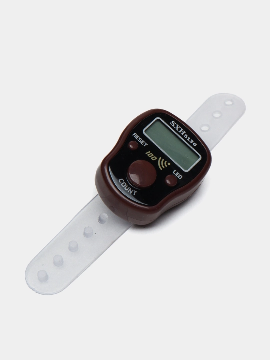 NOOR SMART elektron tasbeh SXH5136, LED displey, 99999 sanov, ovozli signal bilan