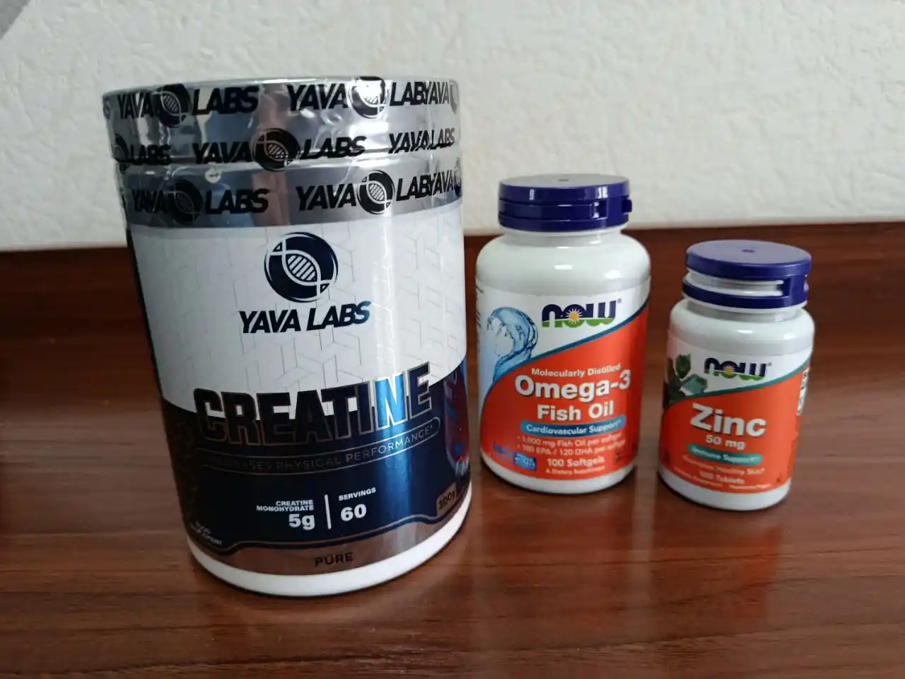 Creatine Yava Labs kreatin monogidrati, 300 g, 60 porsiya kreatin
