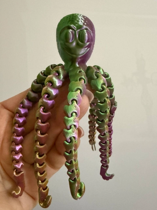 3D bosma harakatlanuvchi ahtapot