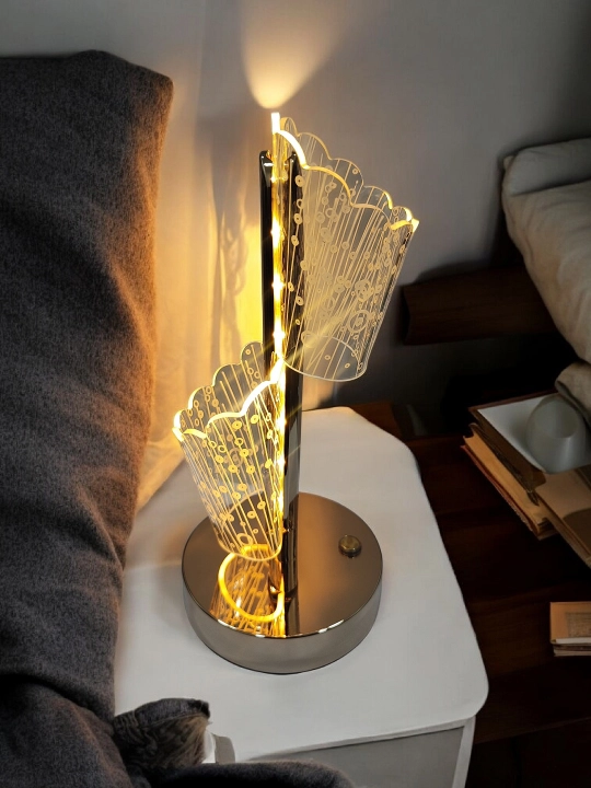 Stol chiroqchasi, sensorli Led, 3 xil yorug'lik darajasi