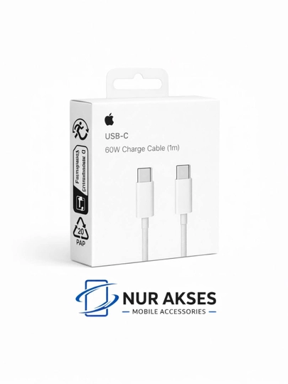 Кабель Type-C to Type-C проводной 60W iPhone подходит для iPhone 15, 16, 17  pro/pro max