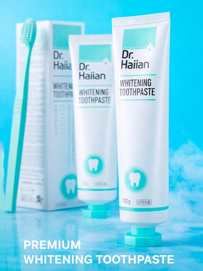 Oqartirish effekti kuchaytirilgan tish pastasi Dr.Haiian Whitening Toothpaste, 100ML - 