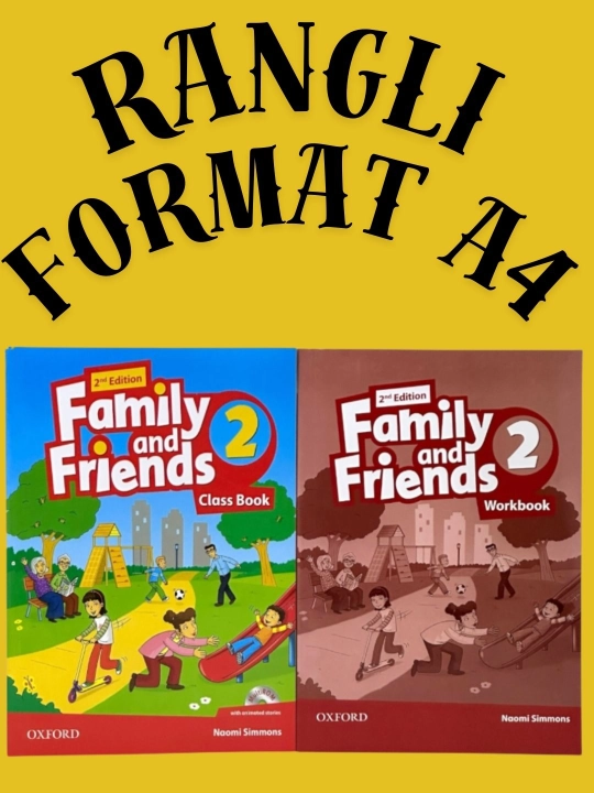 Family and Friends 0 1 2 Class Book + Workbook/ A4 - 