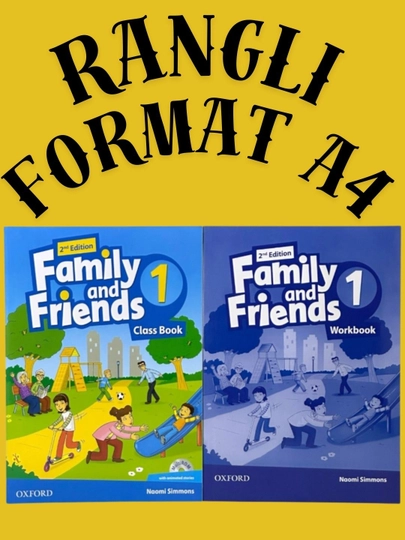Family and Friends 0 1 2 Class Book + Workbook/ A4 — EASYEB-FREND-АЛЫЙ