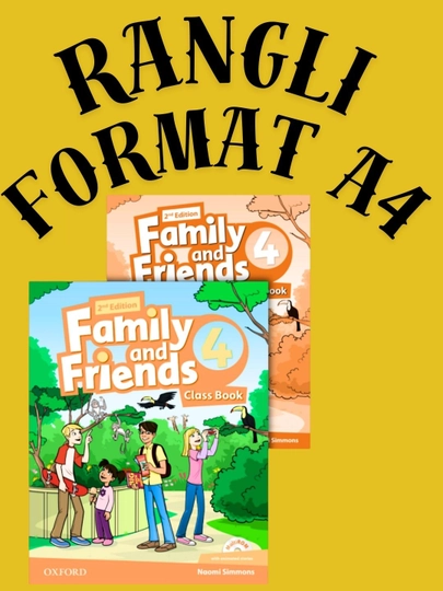 Family and Friends 0 1 2 Class Book + Workbook/ A4 — EASYEB-FREND-БЕЖЕВ