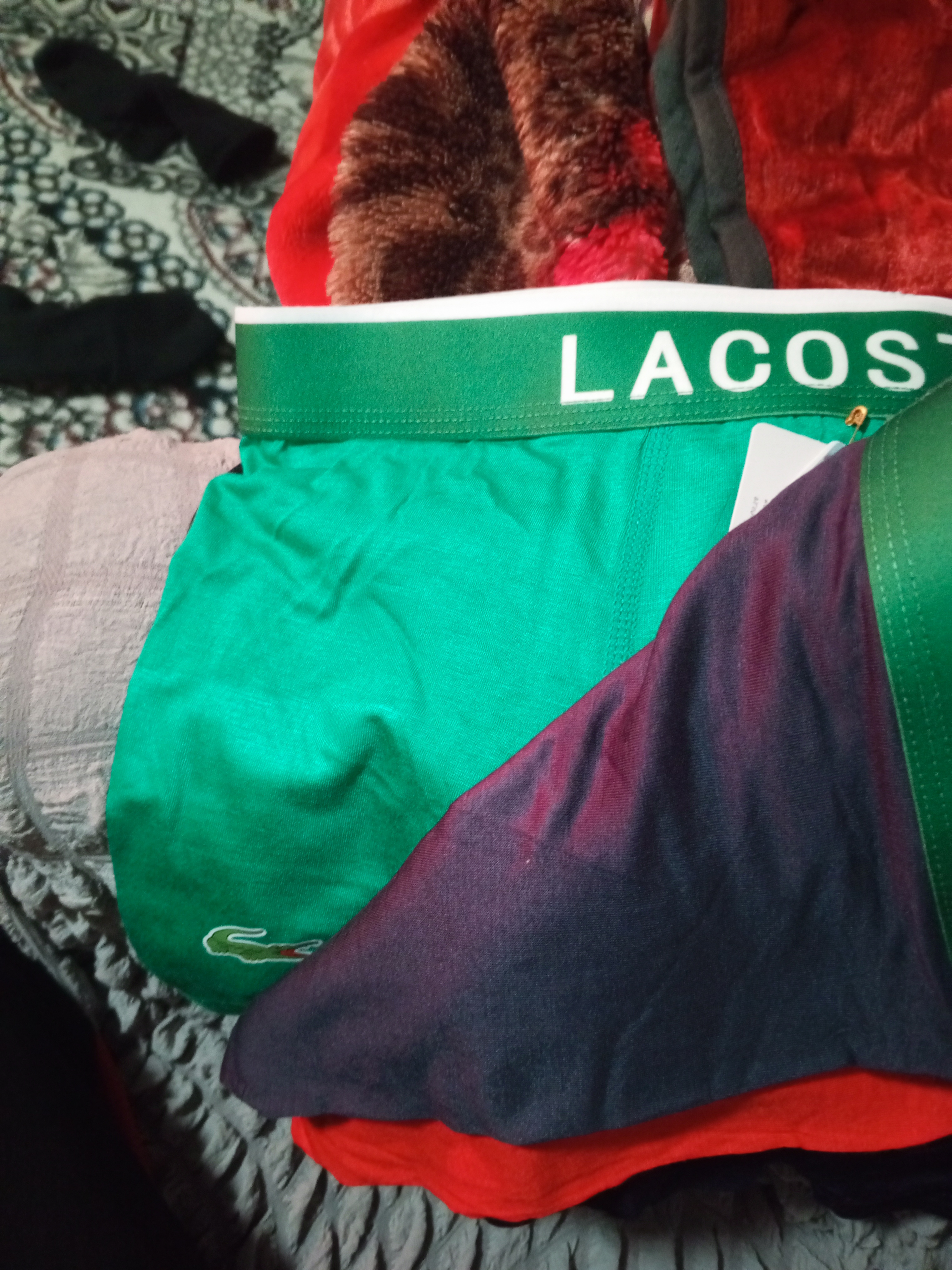 Erkaklar uchun Lacoste trusiklari, 3-5 donadan iborat to‘plam