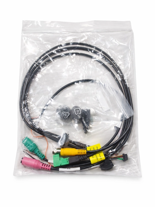 IP65 video kuzatuv kamerasining MIC/SPEAKER va ALARM I/O audio ulanish kabeli, 1 m