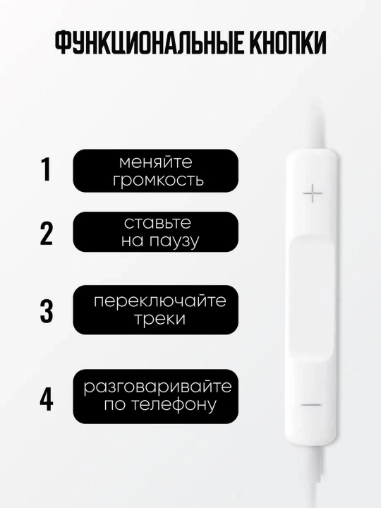 Simli quloqchinlar iPhone 7-14 gacha vakumsiz,sifatli ovoz va mustahkam kabel.bez blutuz