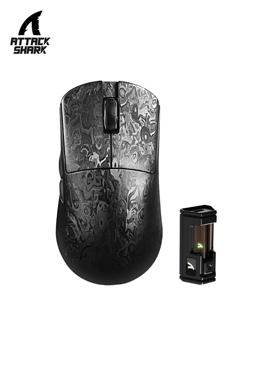 ATTACK SHARK R11 ULTRA Uglerod tolali simsiz 8K PAW3950MAX o'yin sichqonchasi
