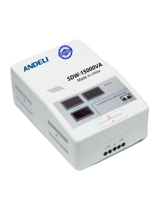 Стабилизатор напряжения настенный ANDELI SDW-15000ВА (15-КвА) латерный  - 