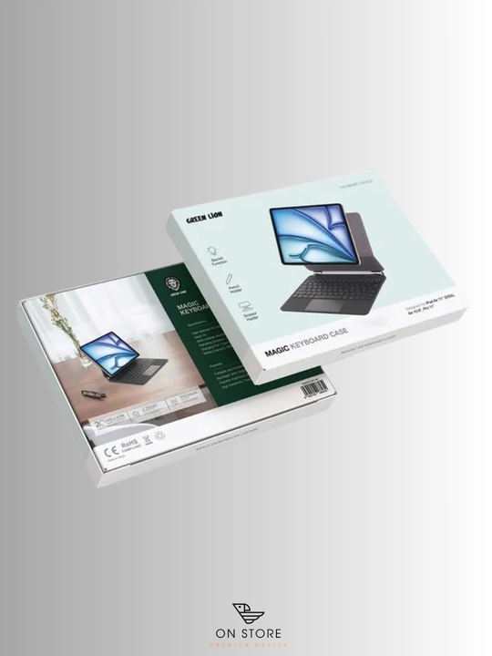 Green Lion iPad 10.9 (2022) uchun klaviaturali trekpad g‘ilof