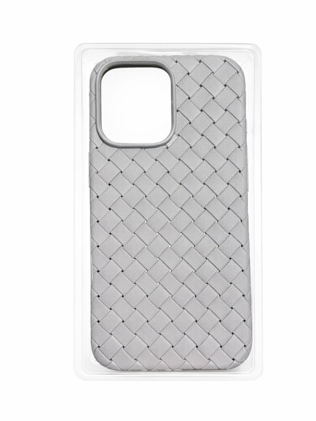 Чехол для iPhone Pro Promax Air 14, 15, 6, 17 Woven Silicone Phone Case - 