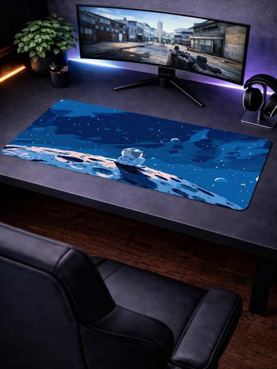 Коврик для мыши 90x40, большой, для клавиатуры и компютера, аниме, игровой