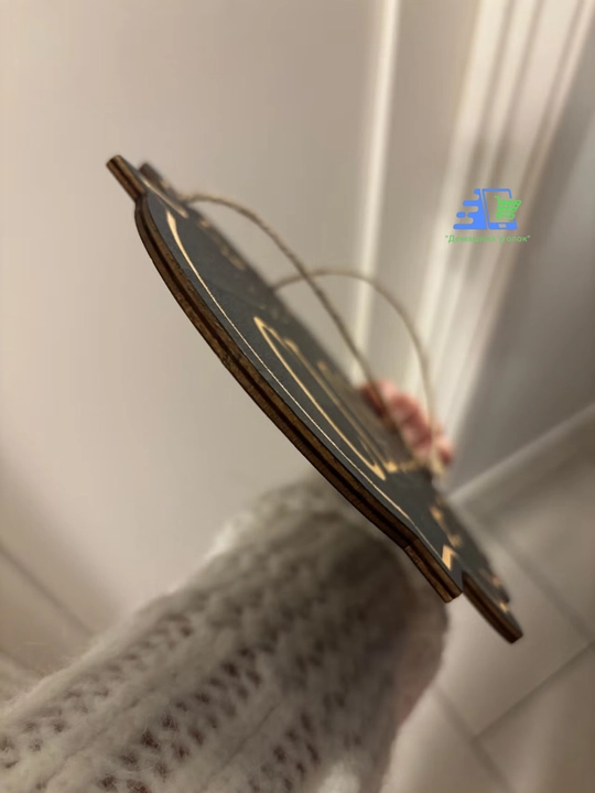 Деревянная табличка на дверь Open/Closed, двусторонняя, 30×20 см