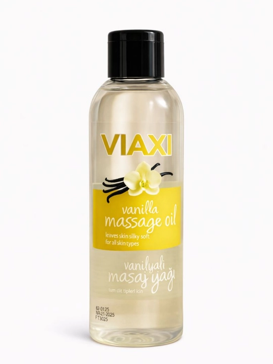 VIAXI massaj moyi, ayollar va erkaklar uchun, tanani yumshatadi (177 ml)