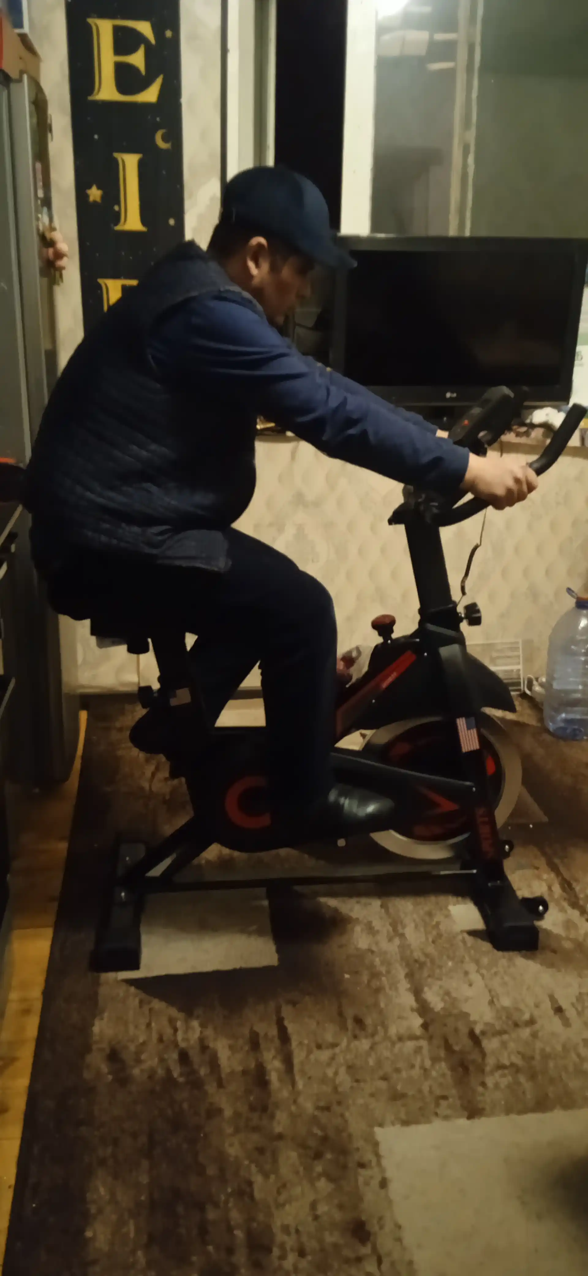 Велотренажер ZEN FIT, спин-байк домашний, велотренажер для ног, кардио, нагрузка до 120 кг