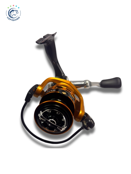Baliq ovlash g'altagi TUOHAI FE 1000-6000 metall shpulyali spinning uchun