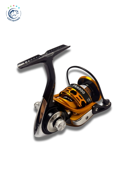 Baliq ovlash g'altagi TUOHAI FE 1000-6000 metall shpulyali spinning uchun