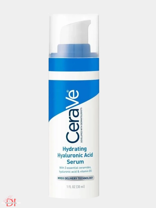 Сыворотка для лица CeraVe, с гиалуроновой кислотой, глубоко увлажняет сухую, обезвоженную