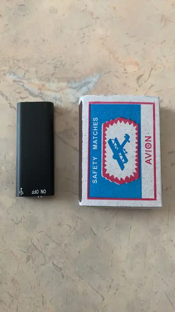 Mini diktofon DVR-01, ovoz, ma’ruzalar yozib olish va tinglash uchun, 8/16 GB
