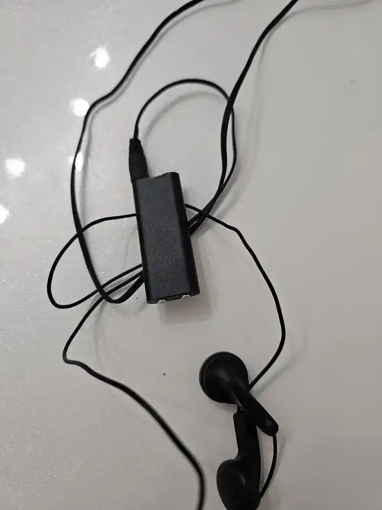 Mini diktofon DVR-01, ovoz, ma’ruzalar yozib olish va tinglash uchun, 8/16 GB