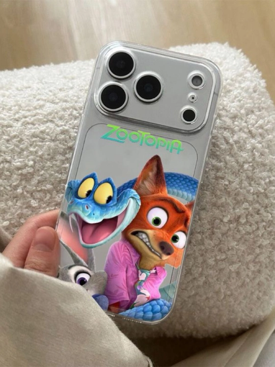 Чехол для iPhone с изображением Зверополиса XR, XS, 11, 12, 13, 14, 15, 16, 17 Pro, Max - 