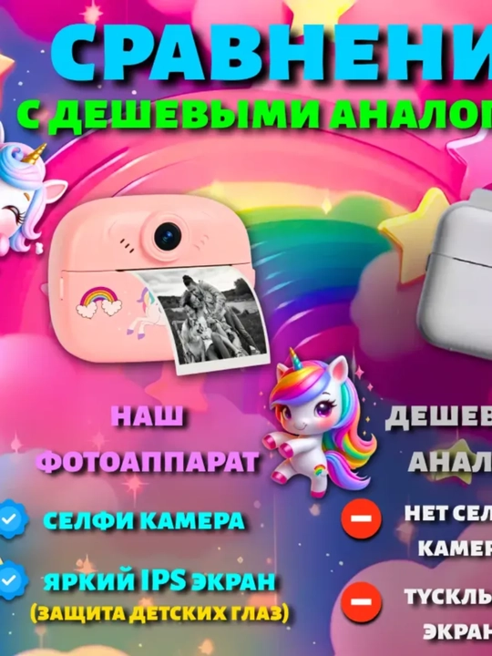 Детская DIY мгновенная камера