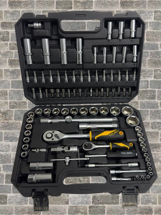 TOLSEN professional kalitlar nabori – 45/94/116/175/216 (TOLSEN Socket Set Professional)