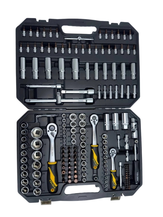 TOLSEN professional kalitlar nabori – 45/94/116/175/216 (TOLSEN Socket Set Professional)