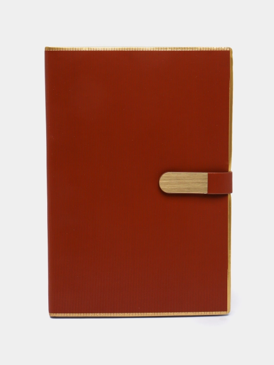 Bloknot A5 formatida, qaydlar uchun, tasmali, 80 varaqli - 