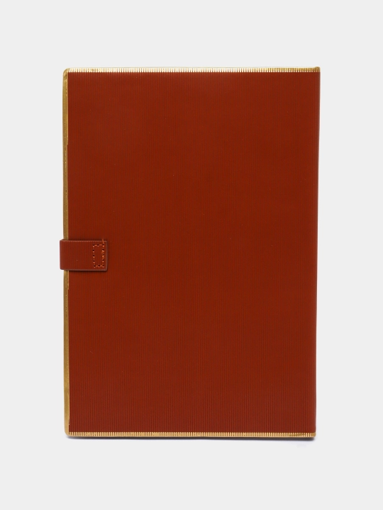 Bloknot A5 formatida, qaydlar uchun, tasmali, 80 varaqli