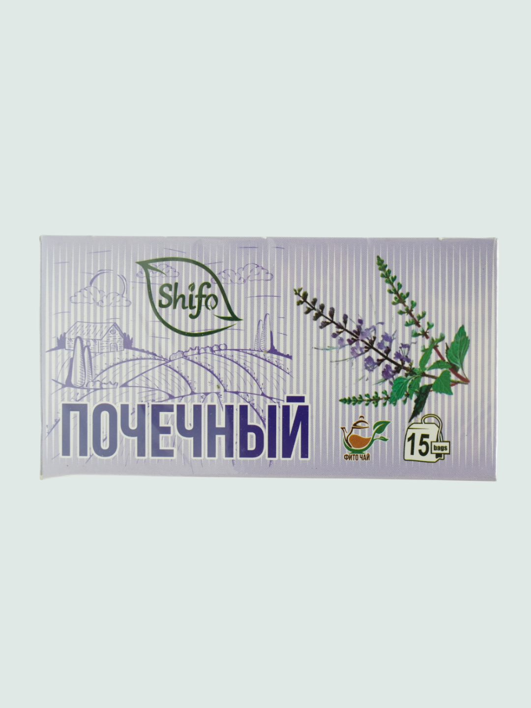 Shifo Buyrak No15 fitochoyi - Buyrak va detoks salomatligi uchun tabiiy yig‘ma (22,5 g) - 